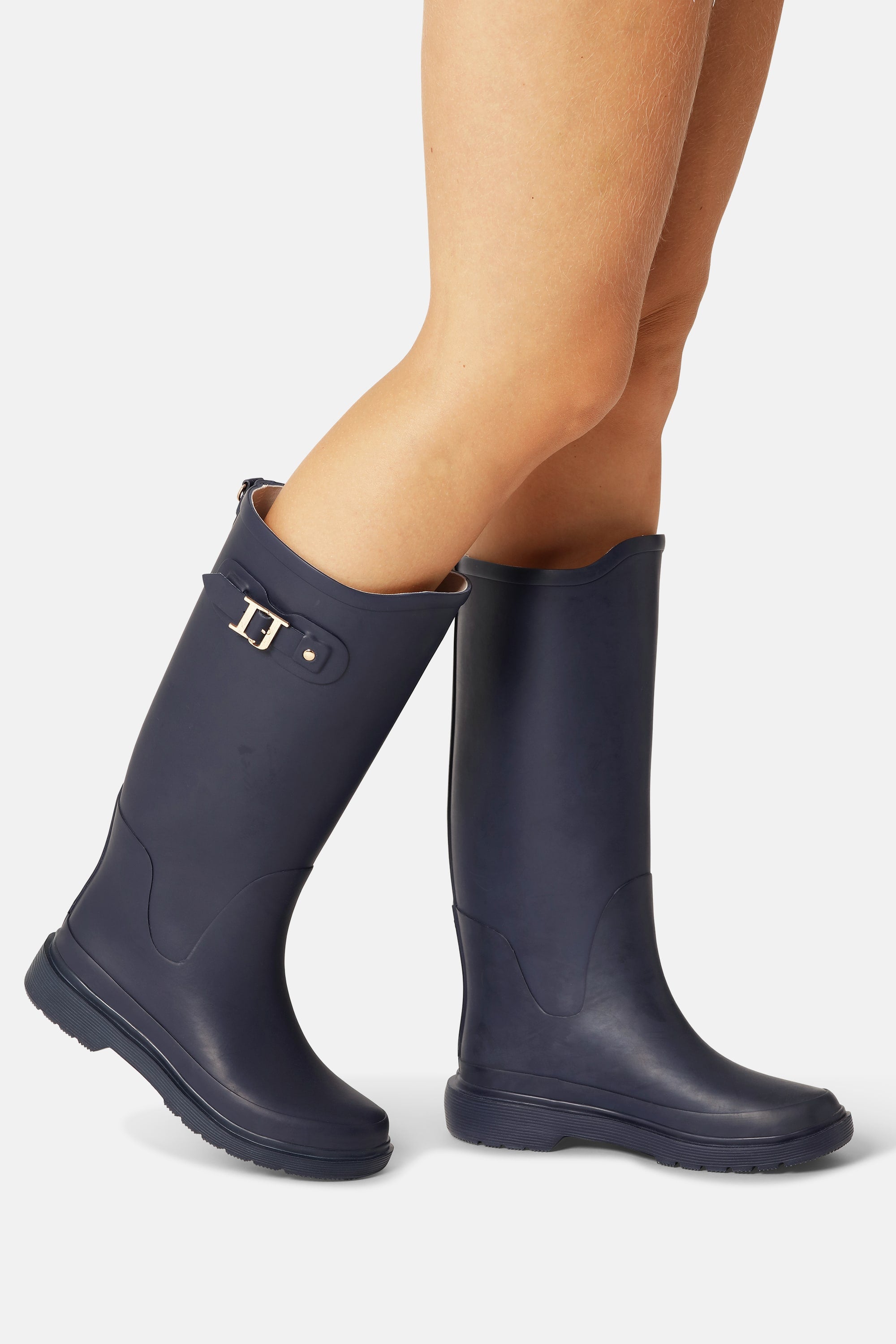 Lange Gummistiefel - Navy Navy